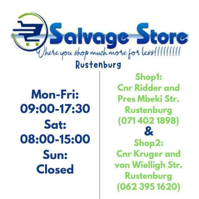 Salvage Stores Rustenbur