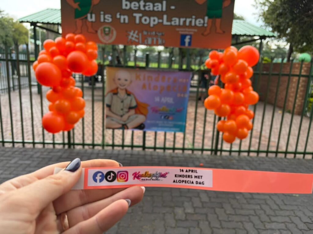 Kinders met Alopecia dag