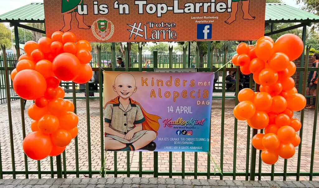 Kinders met Alopecia dag